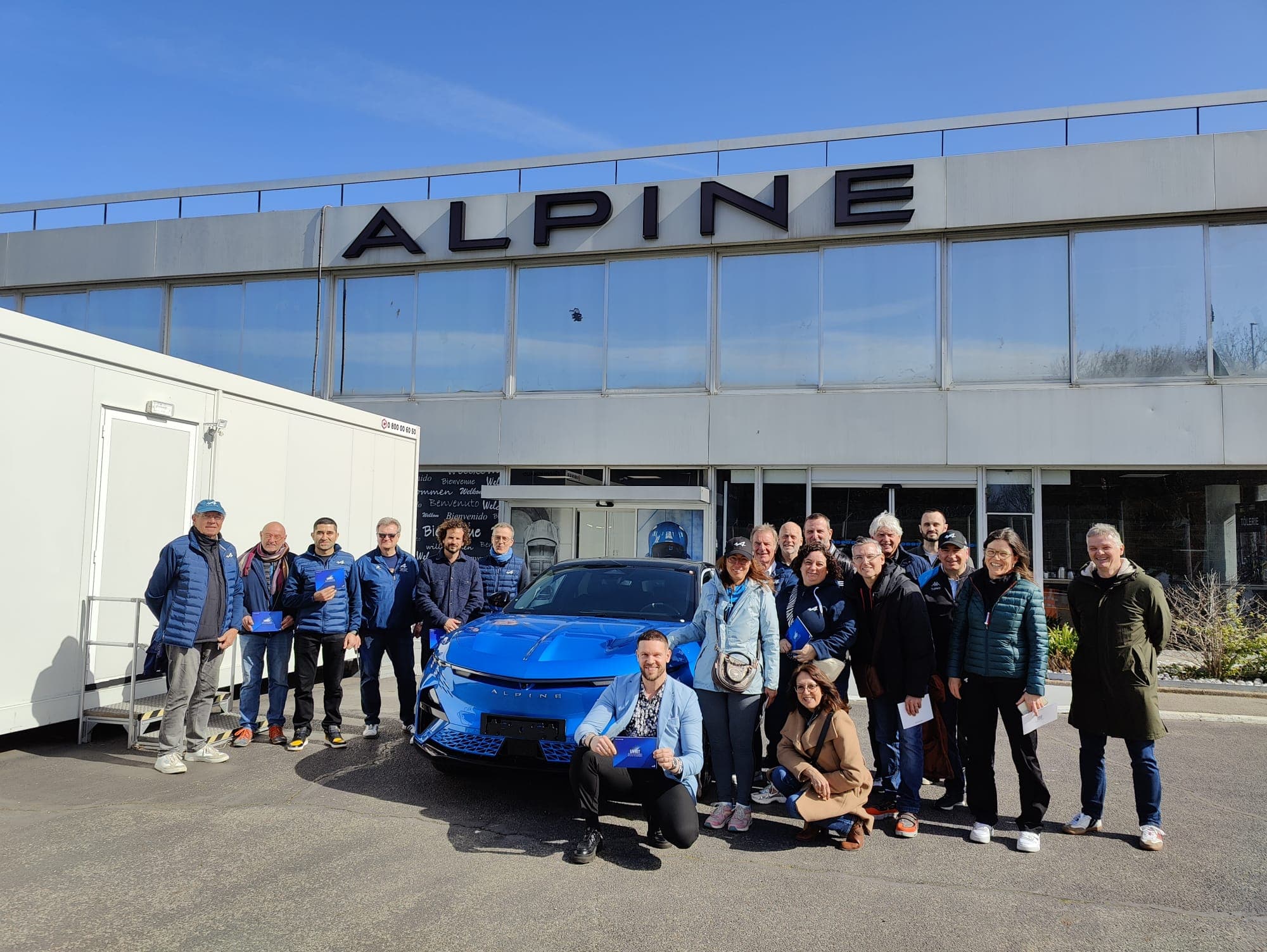 Les membres CapAlpine réunis